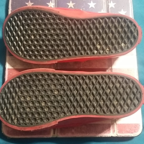 Red Vans - Picture 3 of 4